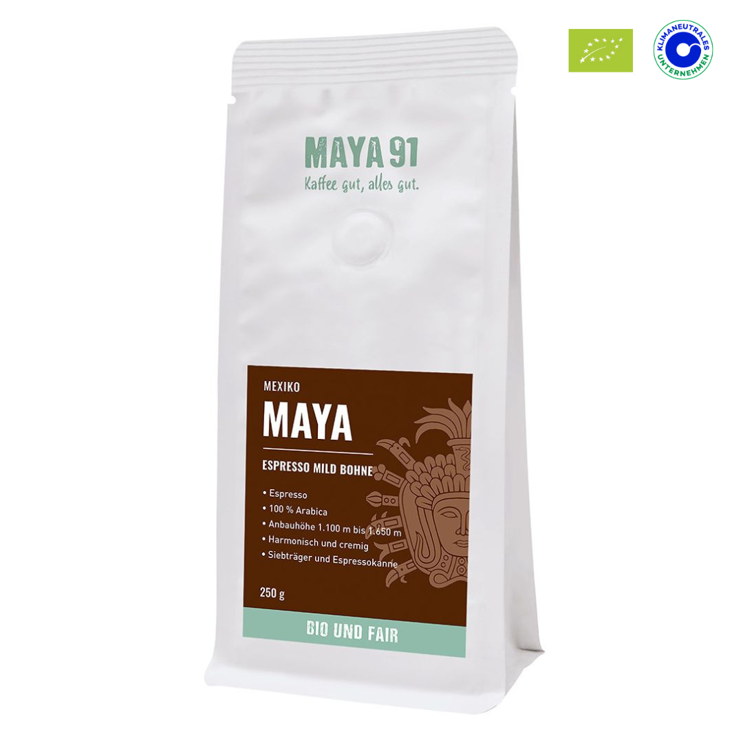 MAYA BIO Fair Trade Espresso (Bohne)