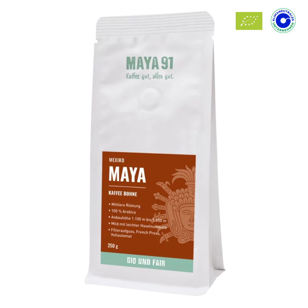 MAYA BIO Fair Trade Kaffee (Bohne)